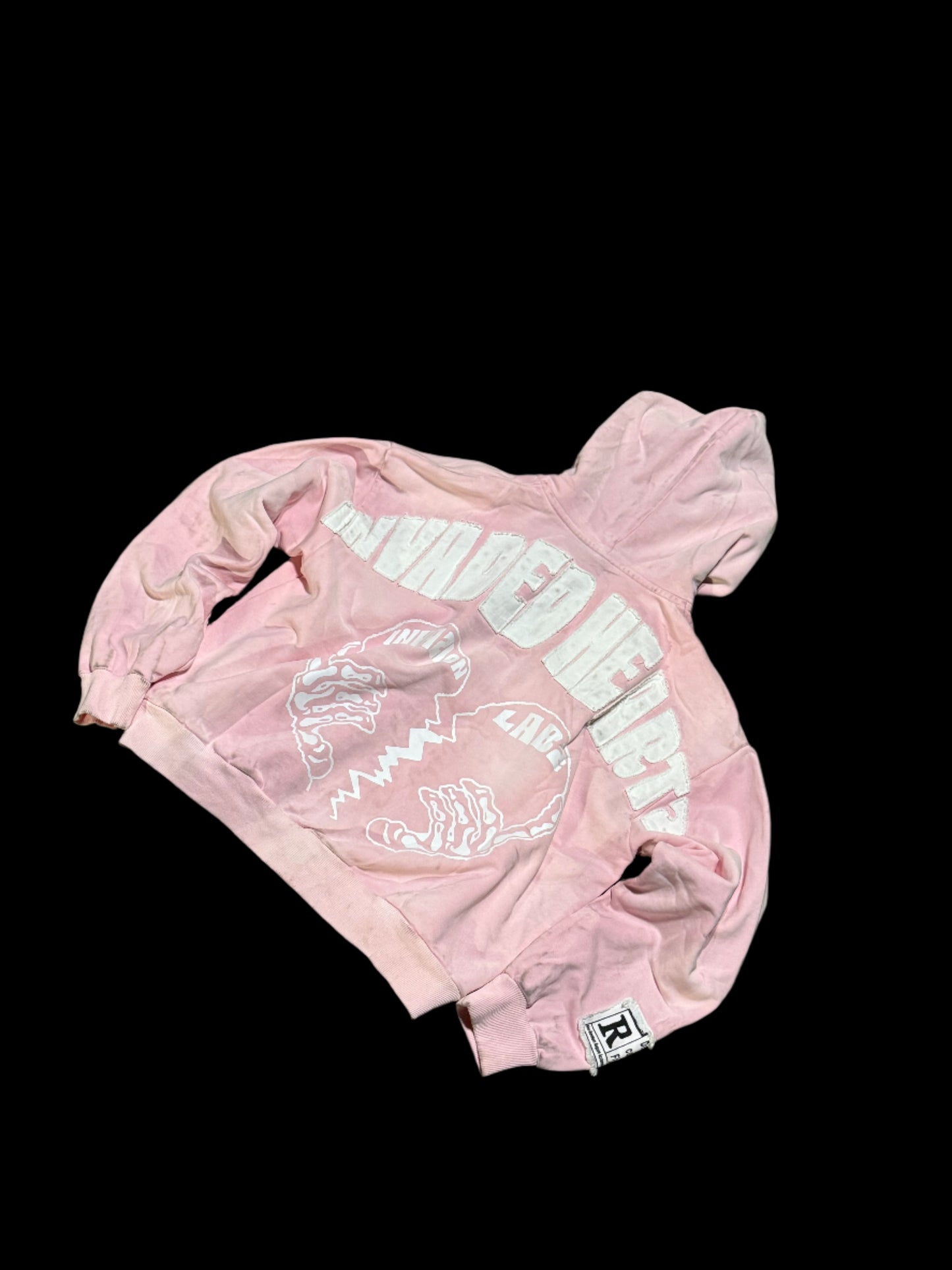 Pink "INVADED HEARTZ" Zip up